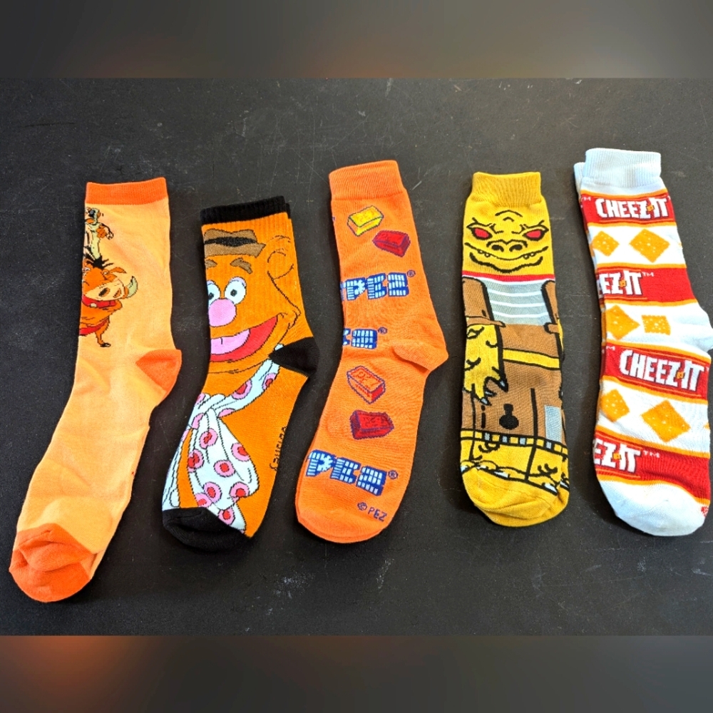 Graphic Cartoon Socks